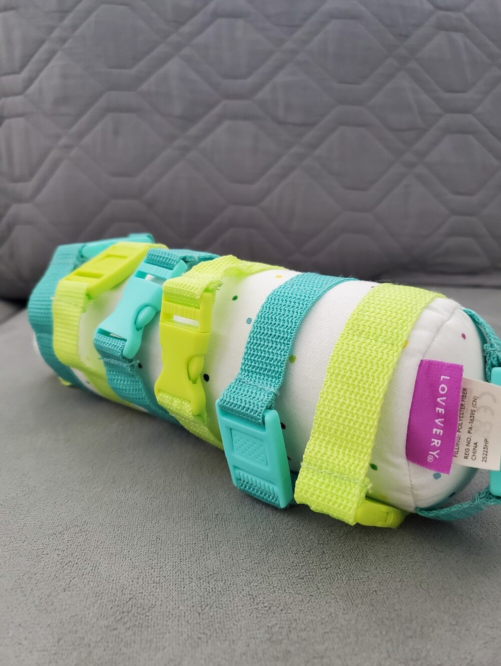 Lovevery Buckle Barrel Toy